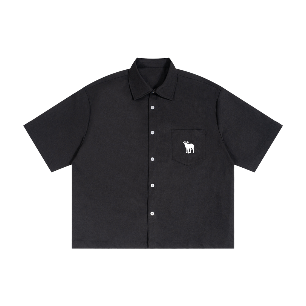 Unisex Boxy Heavyweight Short Sleeve Shirt