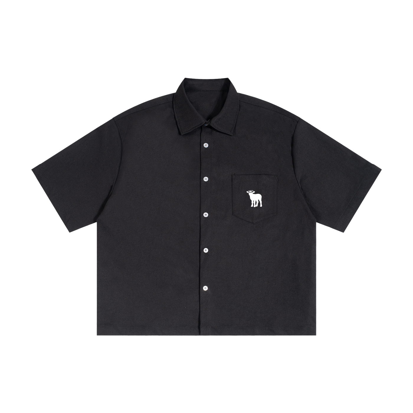 Unisex Boxy Heavyweight Short Sleeve Shirt