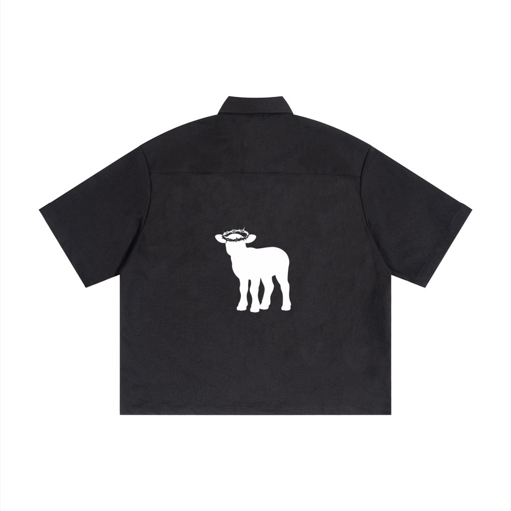Unisex Boxy Heavyweight Short Sleeve Shirt