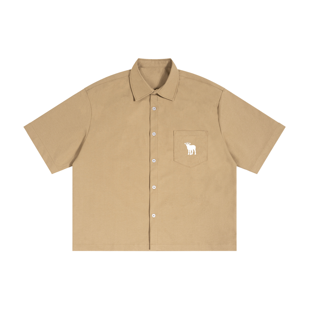 Unisex Boxy Heavyweight Short Sleeve Shirt