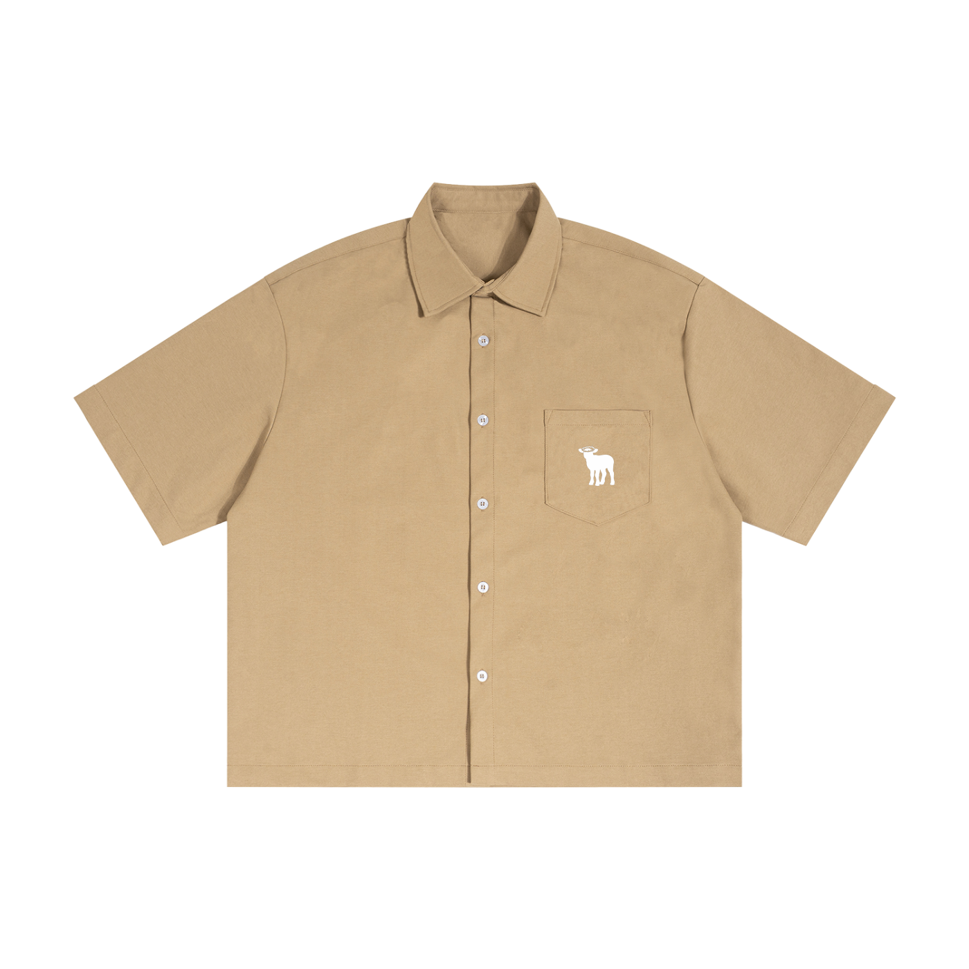 Unisex Boxy Heavyweight Short Sleeve Shirt