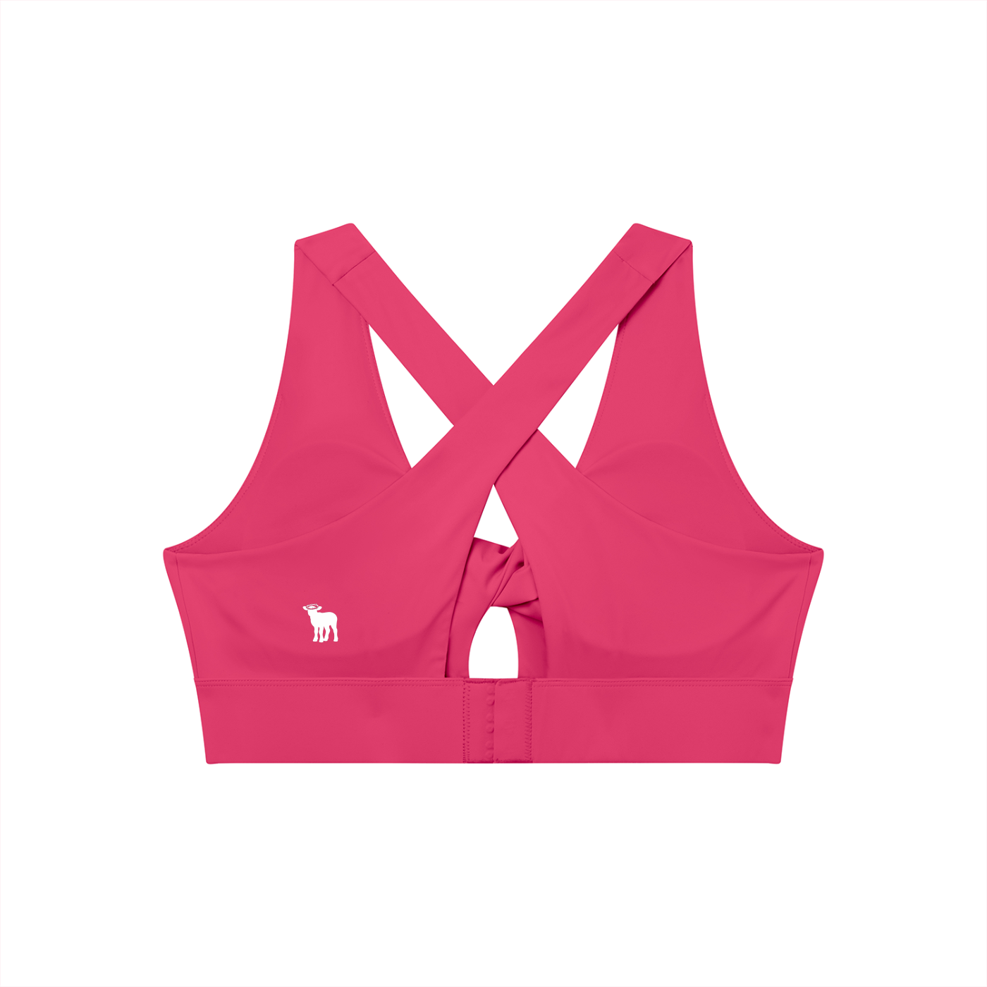 Women's Twist Front V-Neck Sports Bra