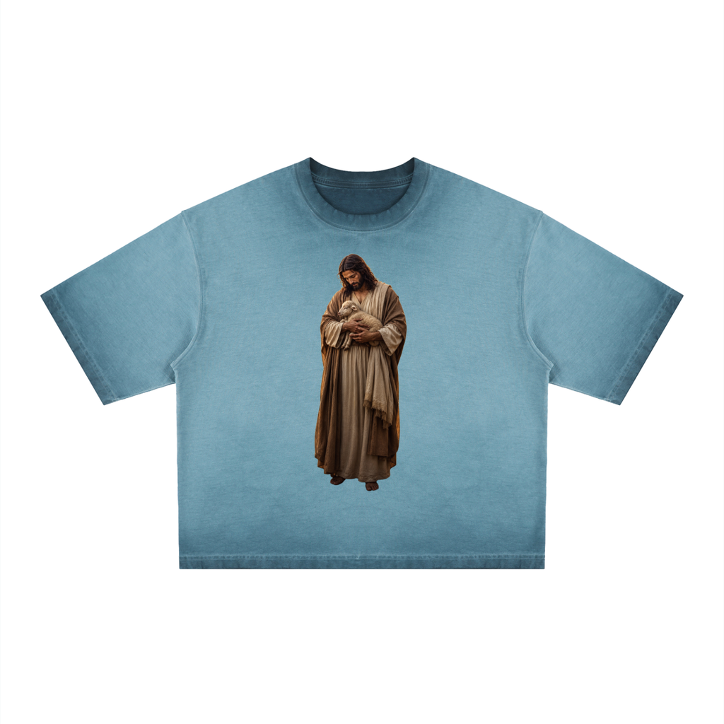 Unisex Reverse Dyed Boxy T-Shirt