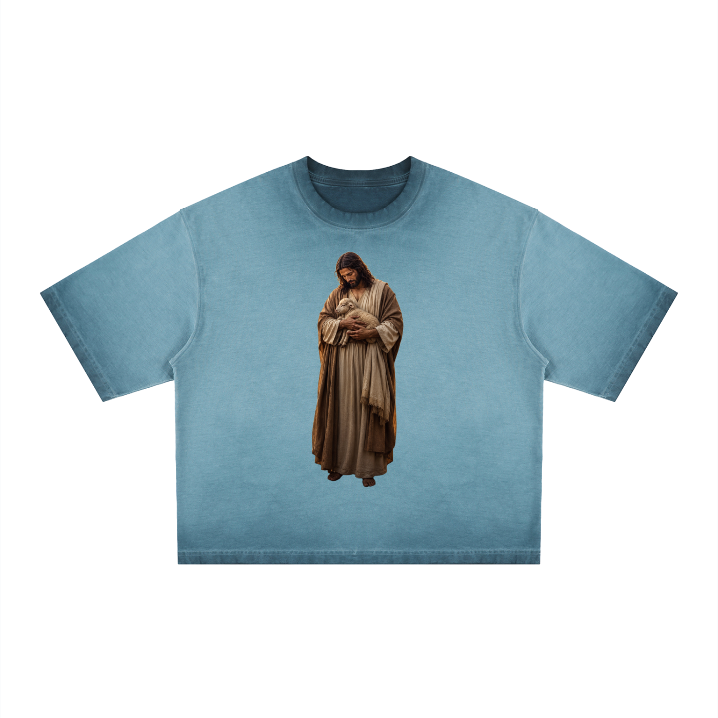 Unisex Reverse Dyed Boxy T-Shirt