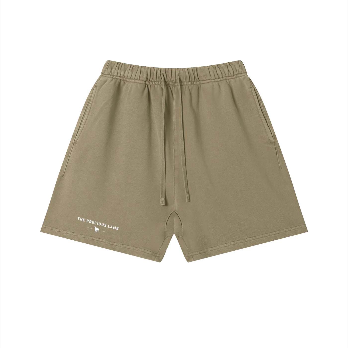 Unisex Vintage Wash Cotton Shorts