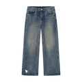 "Wounded for our Transgressions" "Pray more Talk Less" Men’s Vintage Wash Straight Leg Denim Jeans