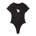 Women's Mineral Wash Crewneck Bodysuit