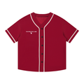 Contrast Piped Button-Up Jersey