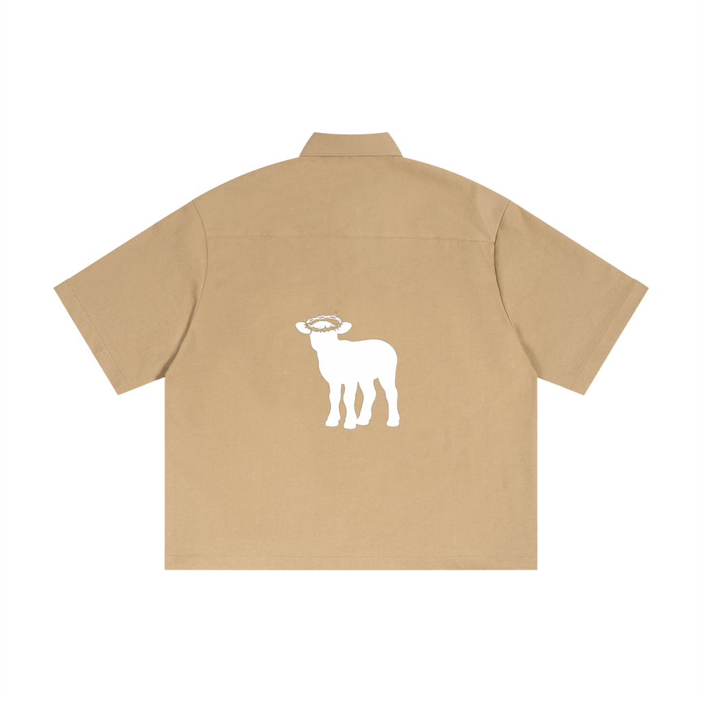 Unisex Boxy Heavyweight Short Sleeve Shirt