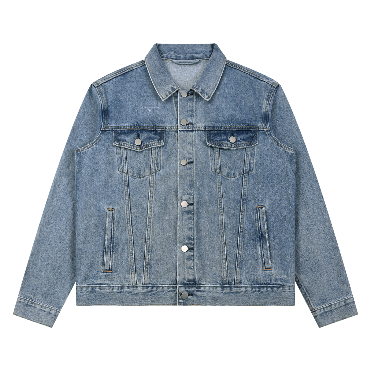 Revelation 22:20 Unisex Vintage Wash Denim Jacket