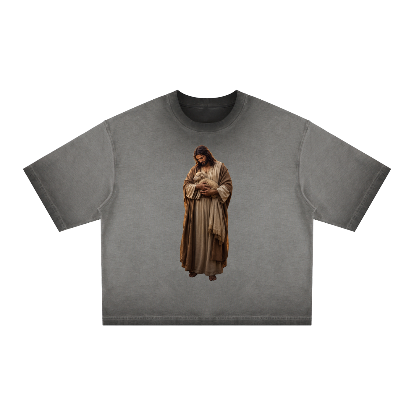Unisex Reverse Dyed Boxy T-Shirt