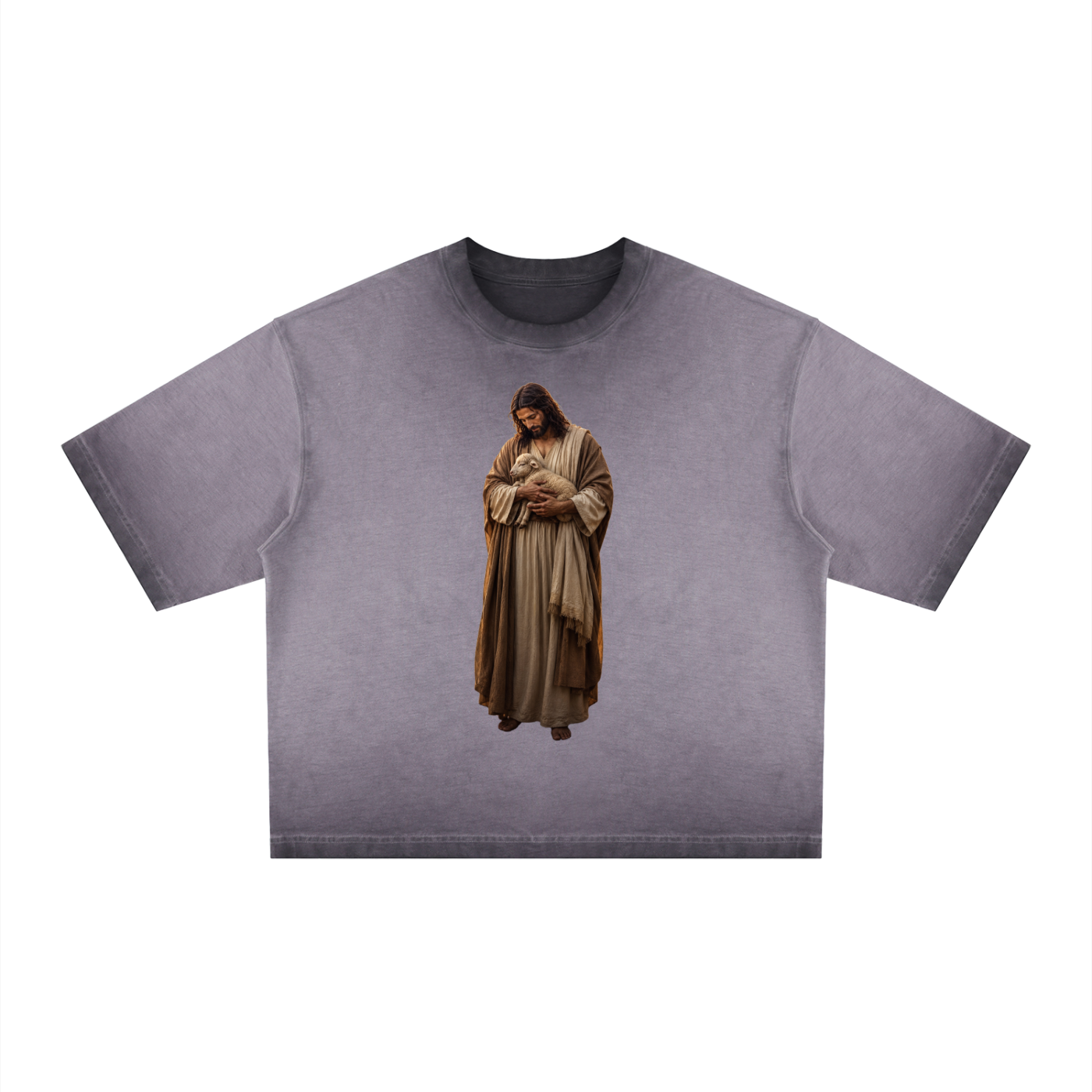 Unisex Reverse Dyed Boxy T-Shirt