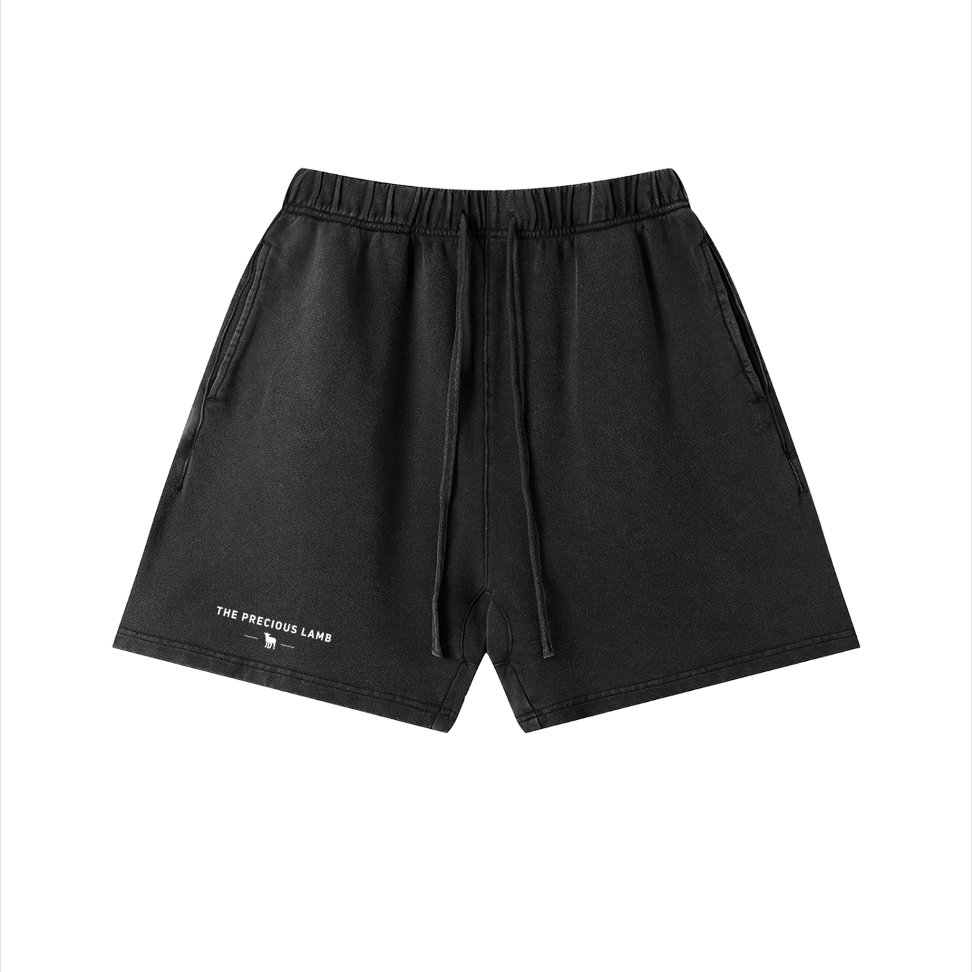 Unisex Vintage Wash Cotton Shorts