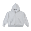 REVELATION 22:20 Fleeced Full-Zip Boxy Hoodie
