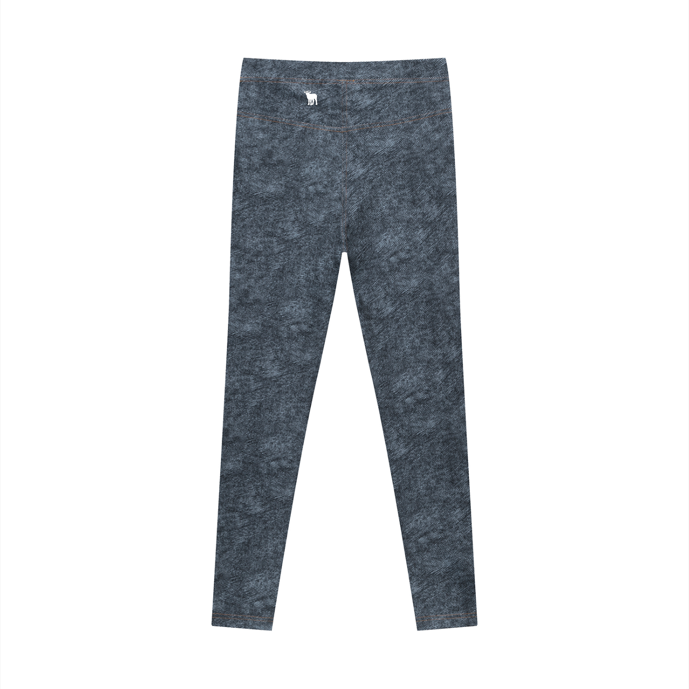 Women's Faux Denim Zip-Fly Leggings