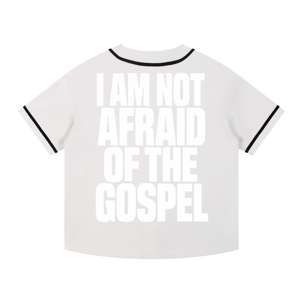 Contrast Piped Button-Up Jersey