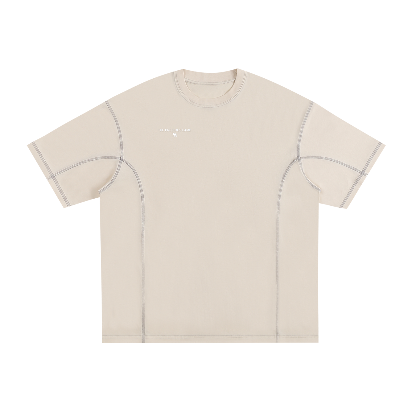 I AM NOT AFRAID OF THE GOSPEL Streetwear Contrast-Stitched Cotton T-Shirt