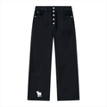 Pray more Talk Less Vintage Wash Wide Leg Denim Jeans
