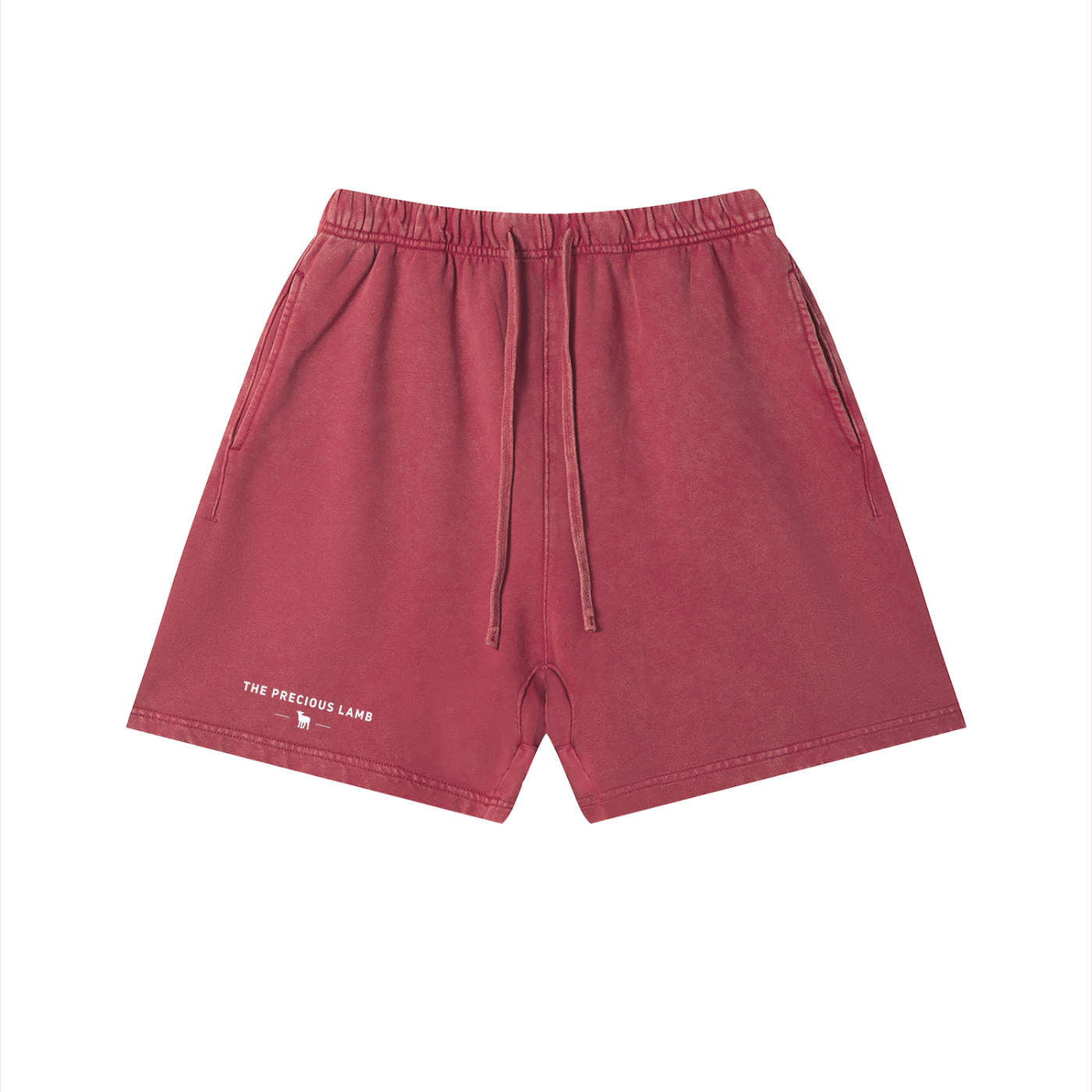 Unisex Vintage Wash Cotton Shorts