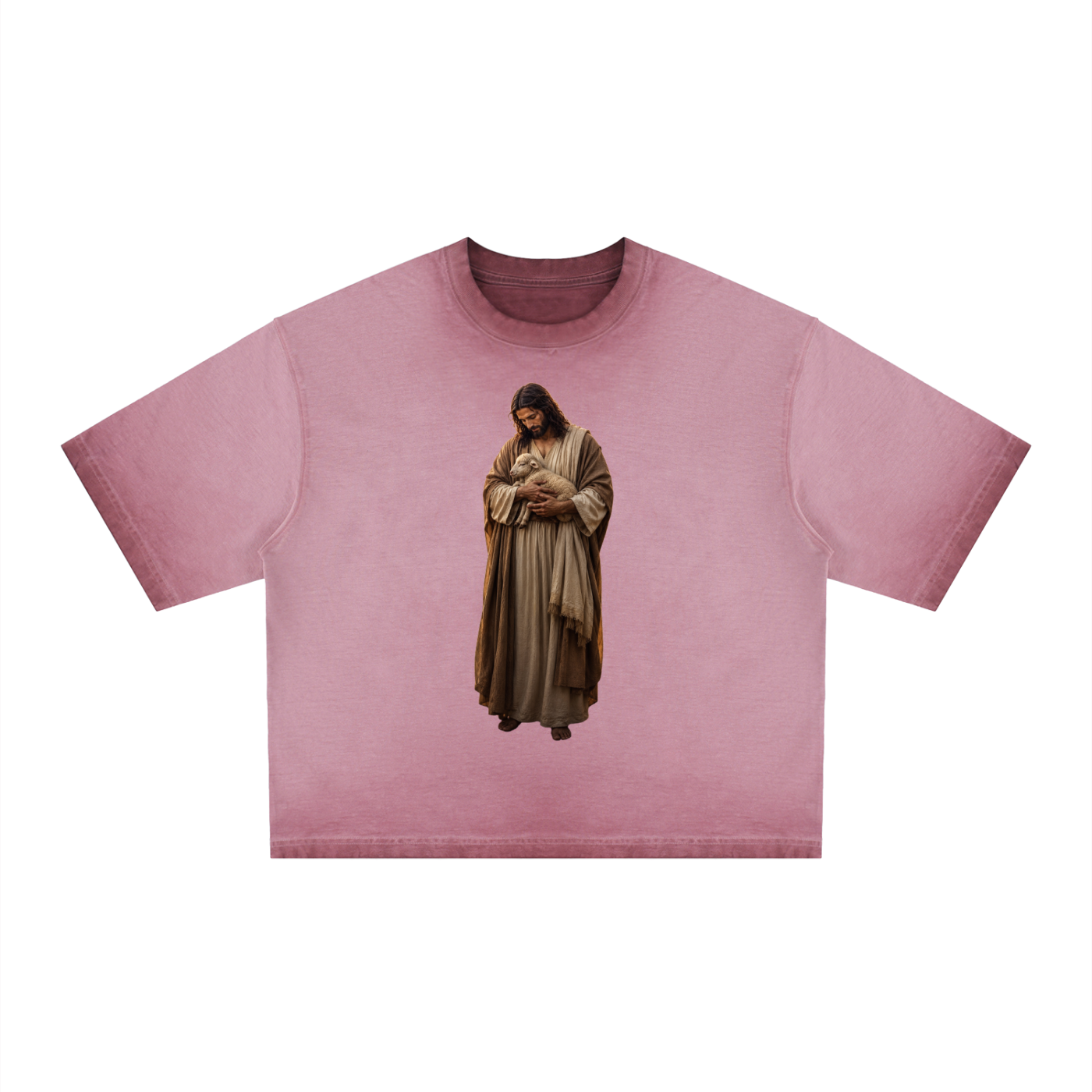 Unisex Reverse Dyed Boxy T-Shirt