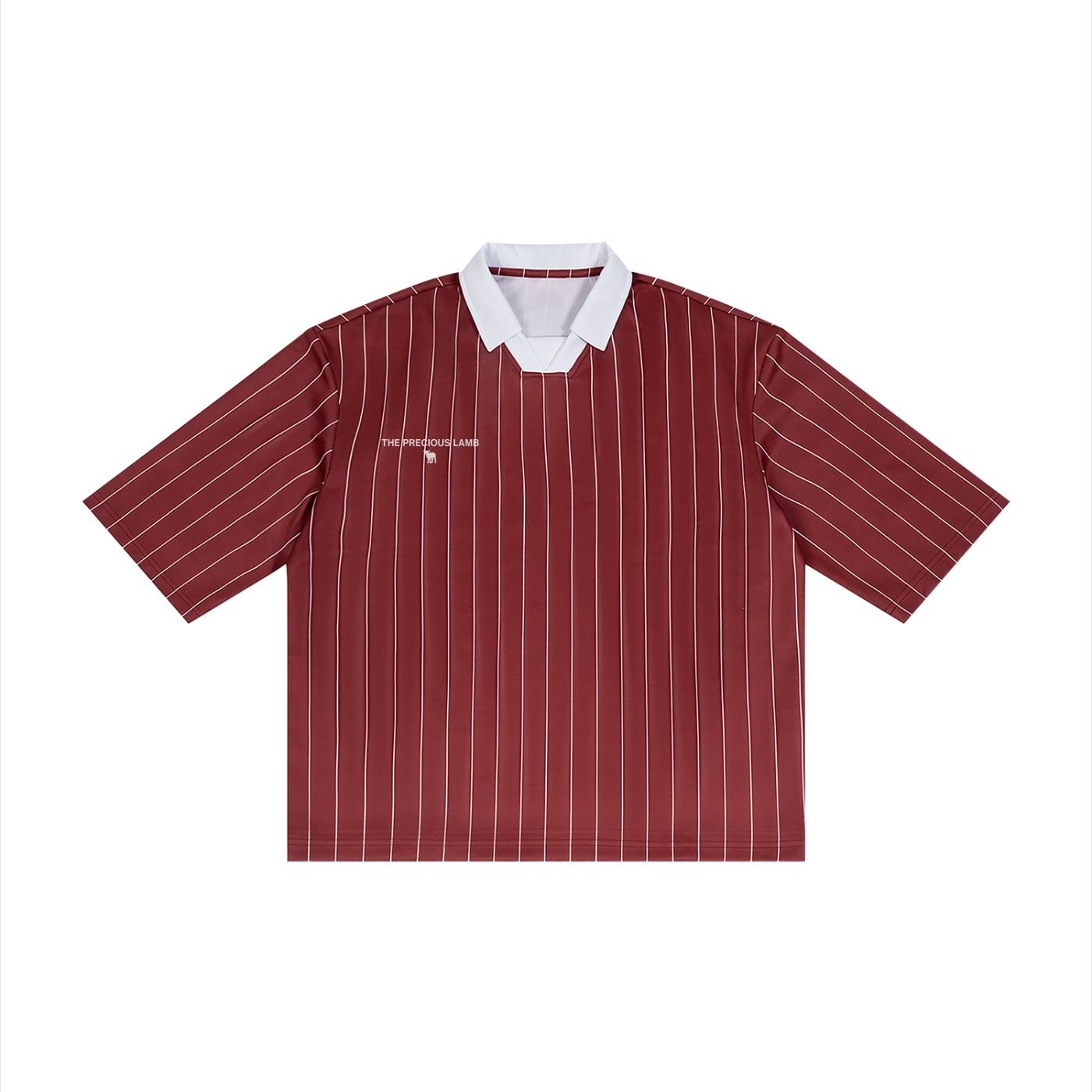 I AM NOT AFRAID OF THE GOSPEL Unisex Pinstripe Collared Soccer Jersey