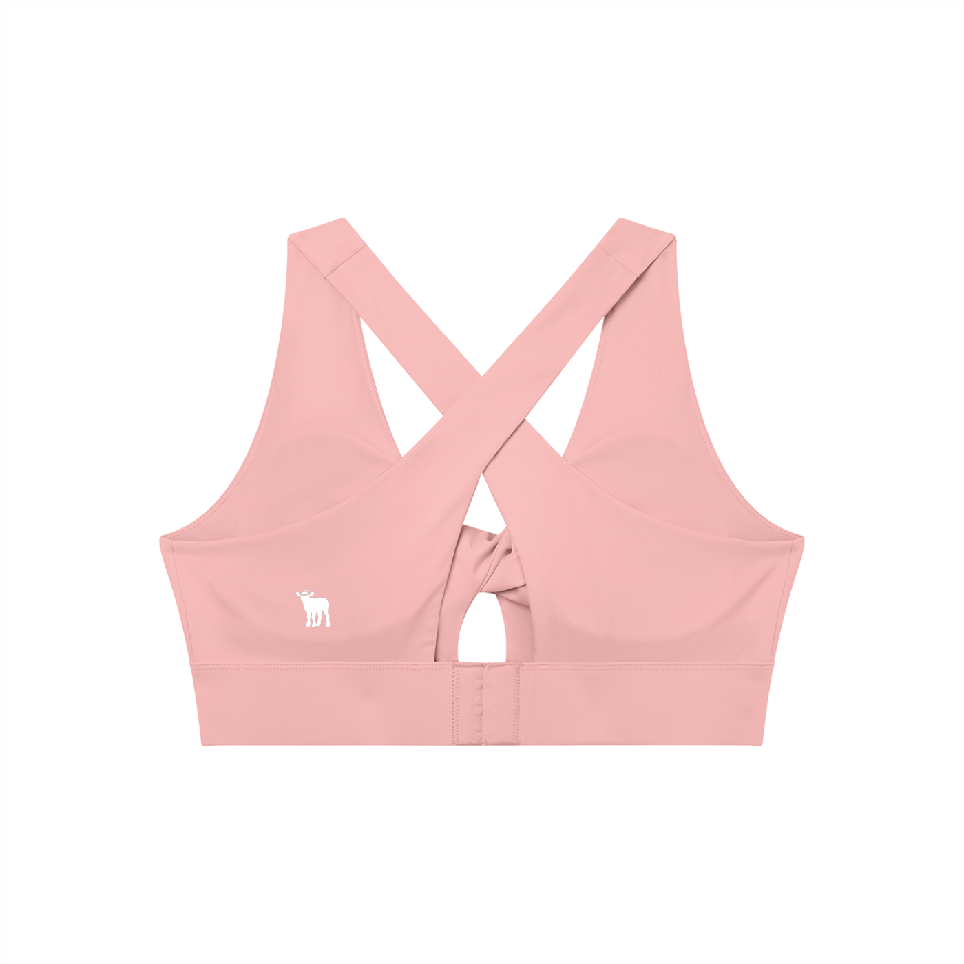 Women's Twist Front V-Neck Sports Bra