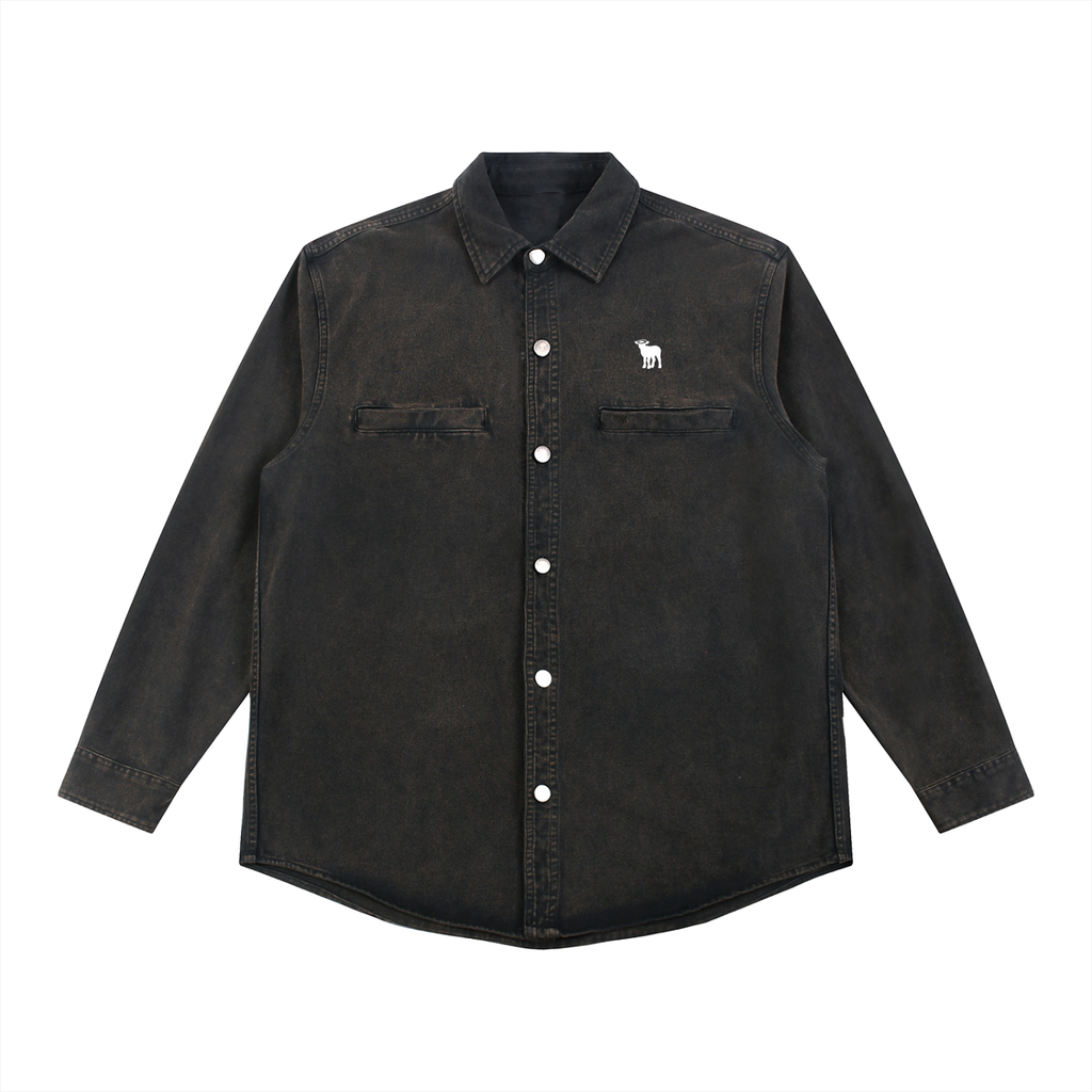 Denim Vintage Washed Heavyweight Jacket