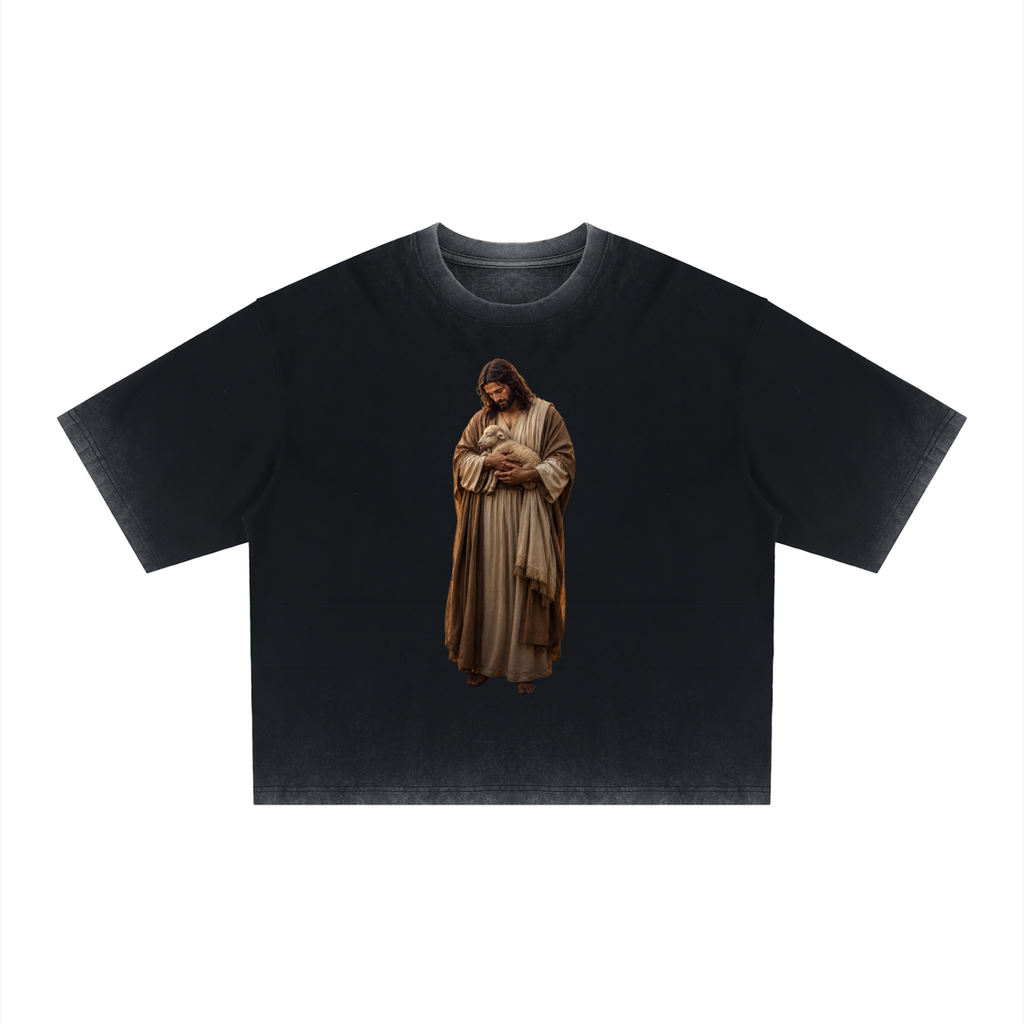 Unisex Reverse Dyed Boxy T-Shirt