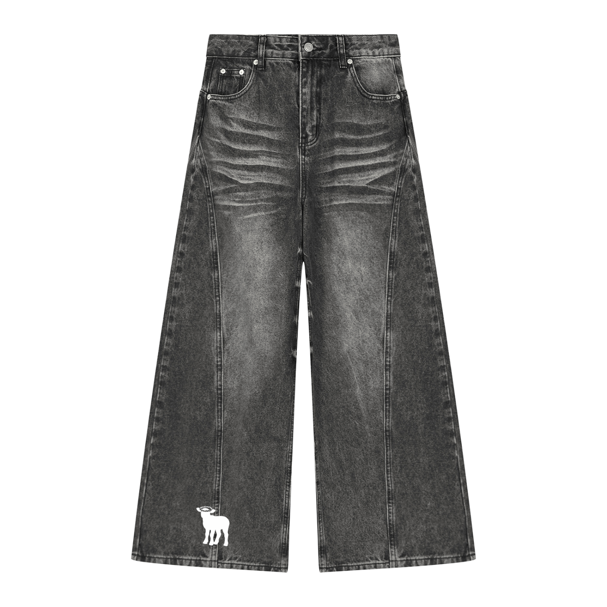 Pray More Talk Less Jeans
