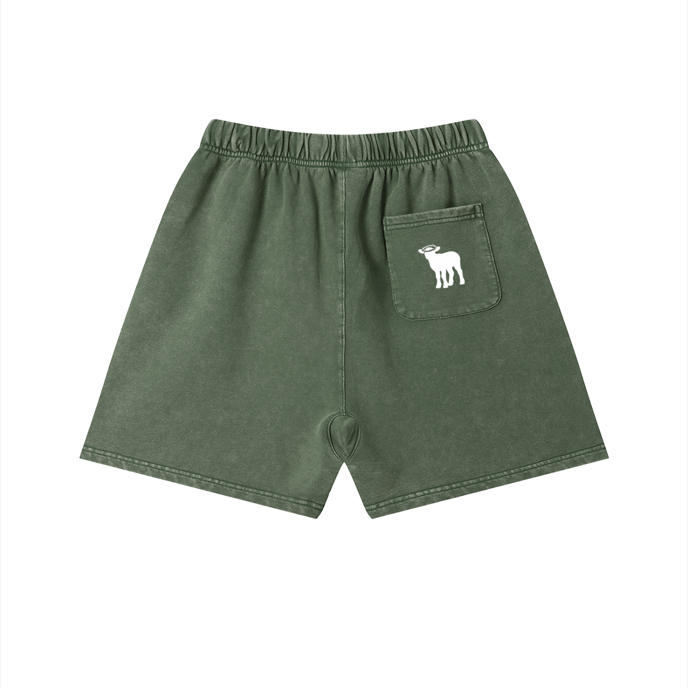 Unisex Vintage Wash Cotton Shorts