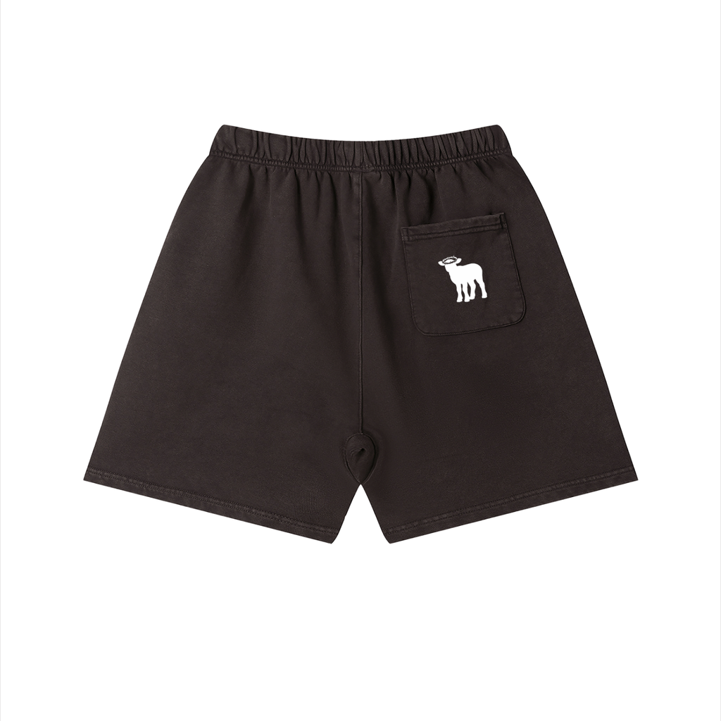 Unisex Vintage Wash Cotton Shorts