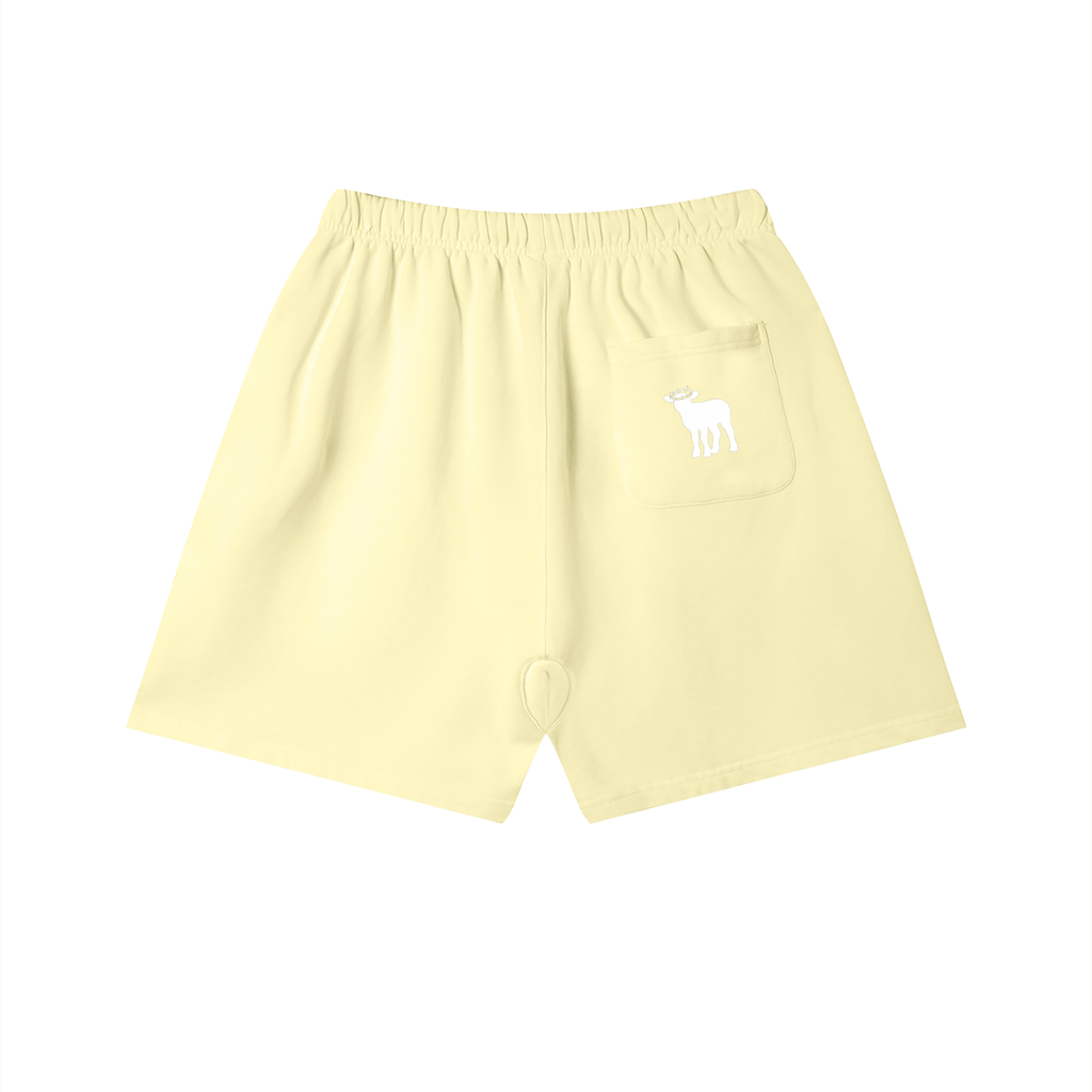 Unisex Vintage Wash Cotton Shorts